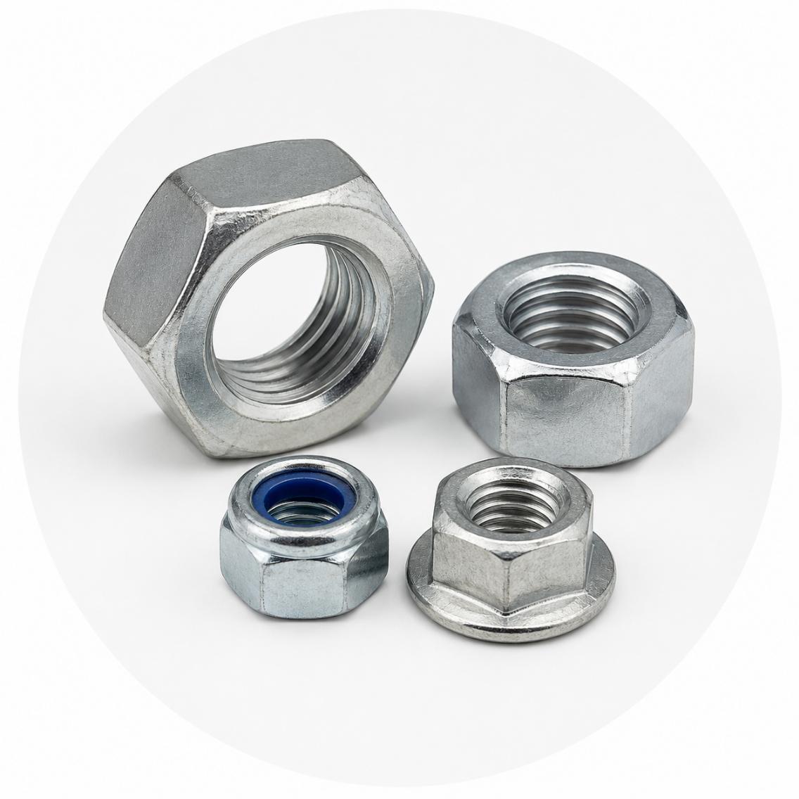 Đai ốc và phụ kiện liên kết cho lắp đặt và thi công  Description: